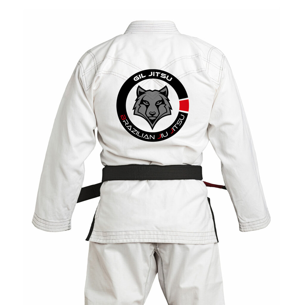 Kimono Gil Jitsu academy Back